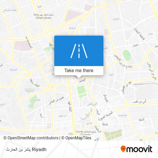 بشر بن الحارث map