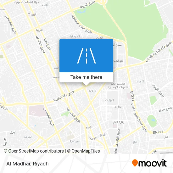Al Madhar map