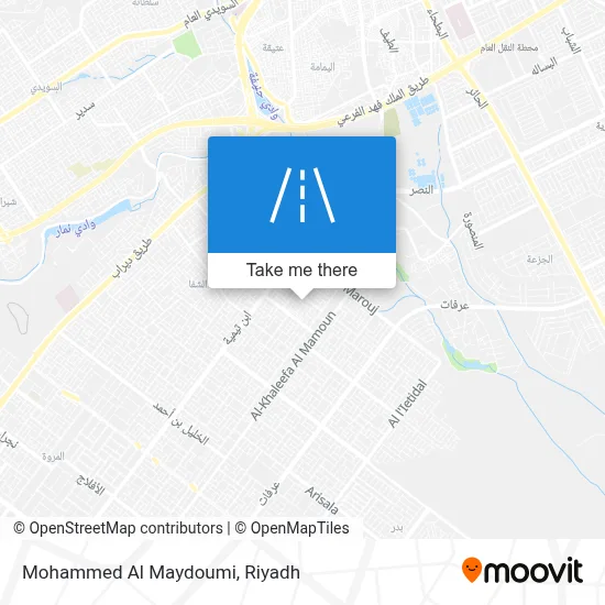 Mohammed Al Maydoumi map