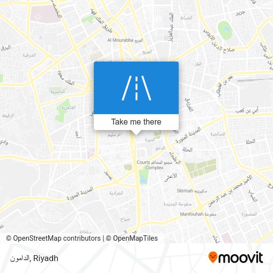 الدامون map