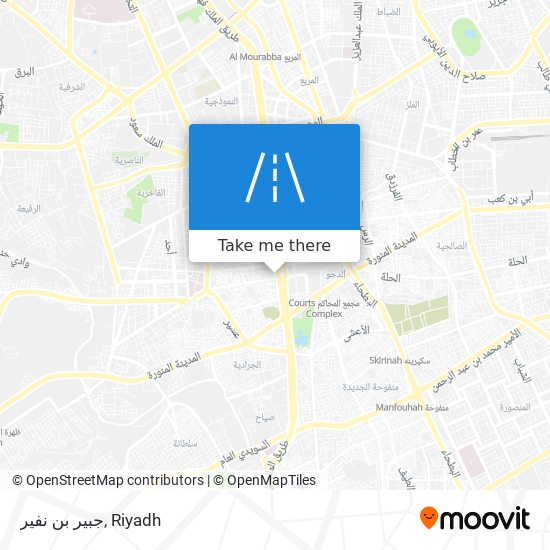 جبير بن نفير map