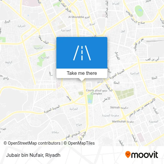 Jubair bin Nufair map