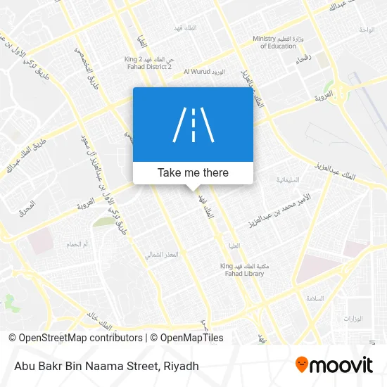 Abu Bakr Bin Naama Street map
