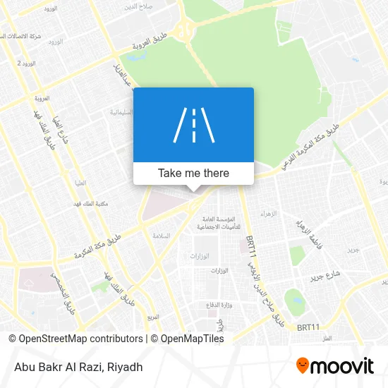 Abu Bakr Al Razi map