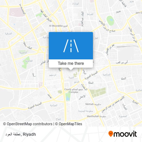 عطفة العود map