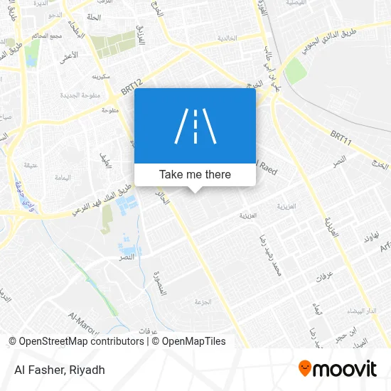 Al Fasher map