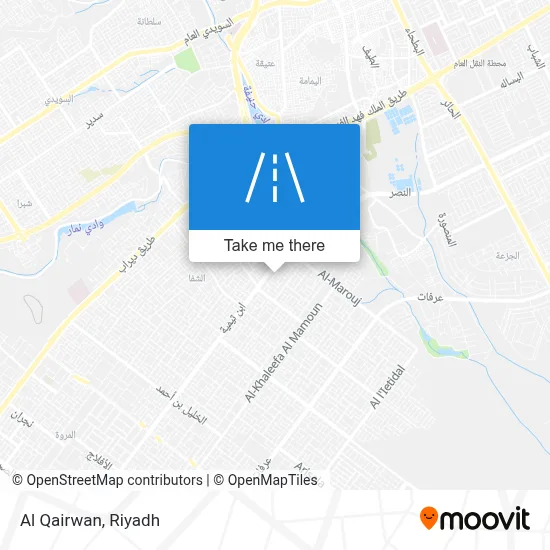 Al Qairwan map