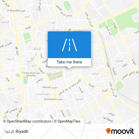 الوشية map