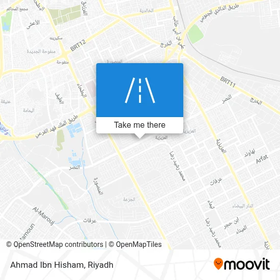 Ahmad Ibn Hisham map