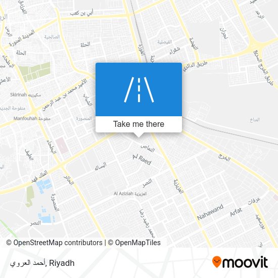 أحمد العروي map