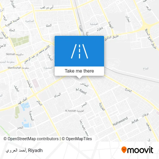 أحمد العروي map