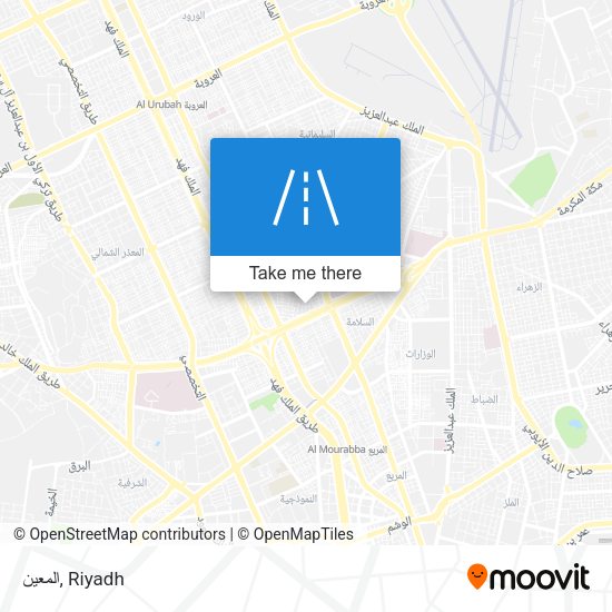 المعين map