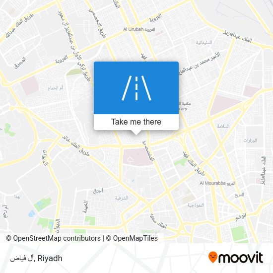 آل فياض map