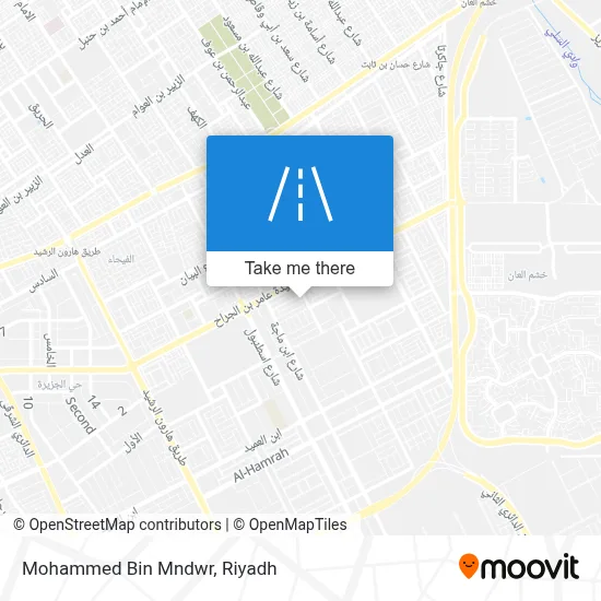Mohammed Bin Mndwr map
