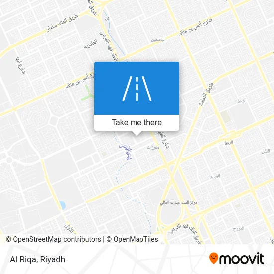 Al Riqa map