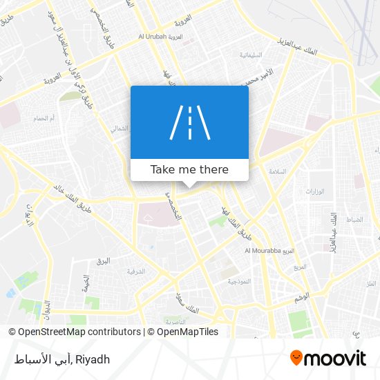 أبي الأسباط map