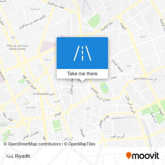 لبابة map