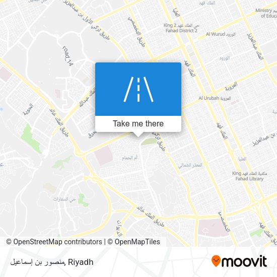 منصور بن إسماعيل map