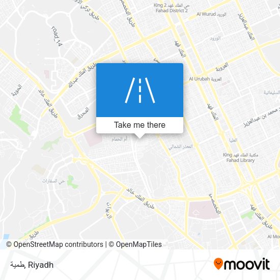 طمية map