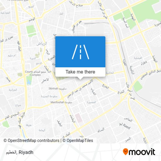 الخطيم map