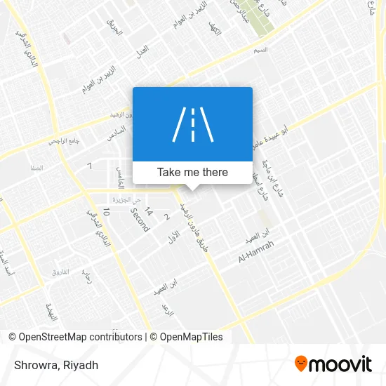 Shrowra map