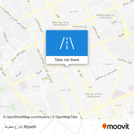 شارع منفلوط map