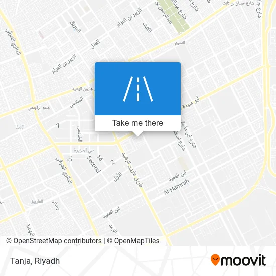 Tanja map