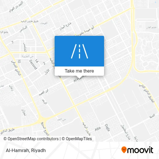 Al-Hamrah map