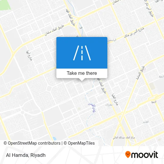 Al Hamda map