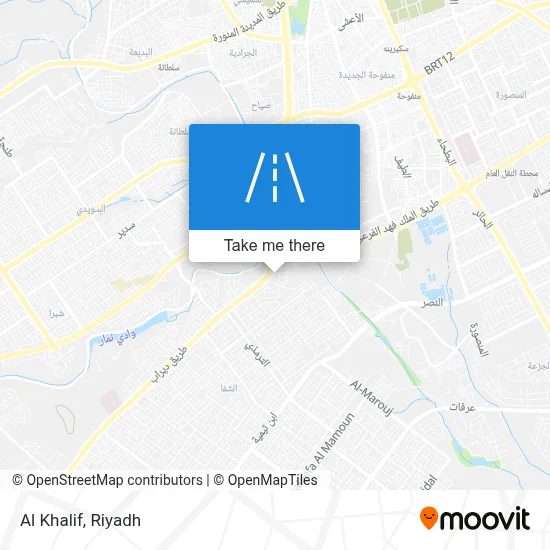Al Khalif map