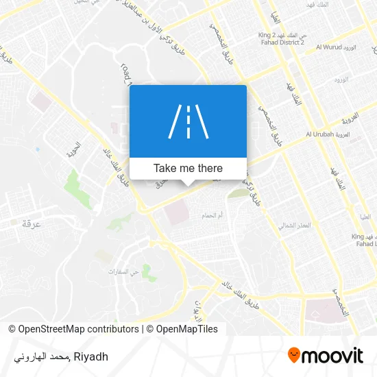 محمد الهاروني map