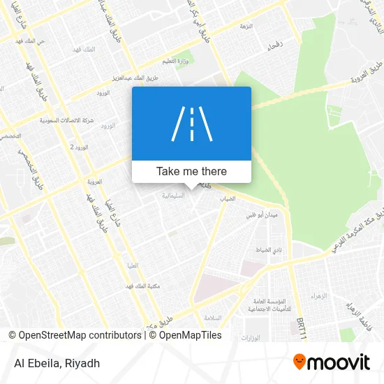 Al Ebeila map