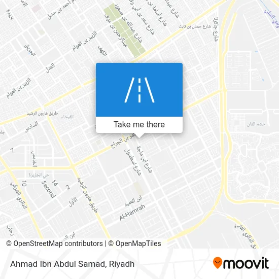 Ahmad Ibn Abdul Samad map