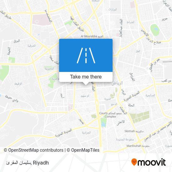 سليمان المقرئ map