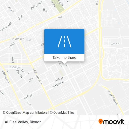 Al Eiss Valley map