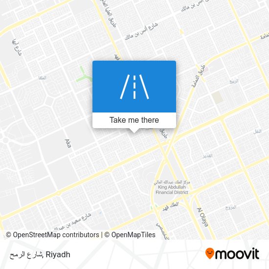 شارع الرمح map