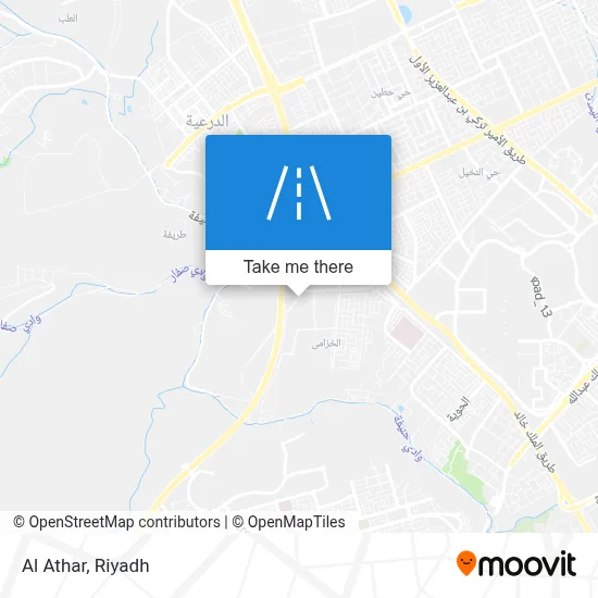 Al Athar map