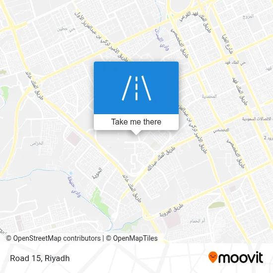 Road 15 map