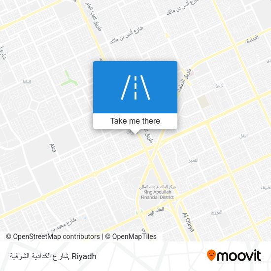 شارع الكدادية الشرقية map