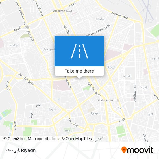 أبي نخلة map