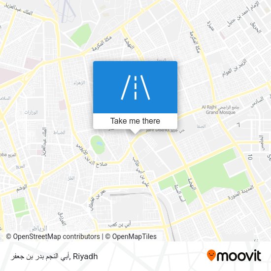 أبي النجم بدر بن جعفر map