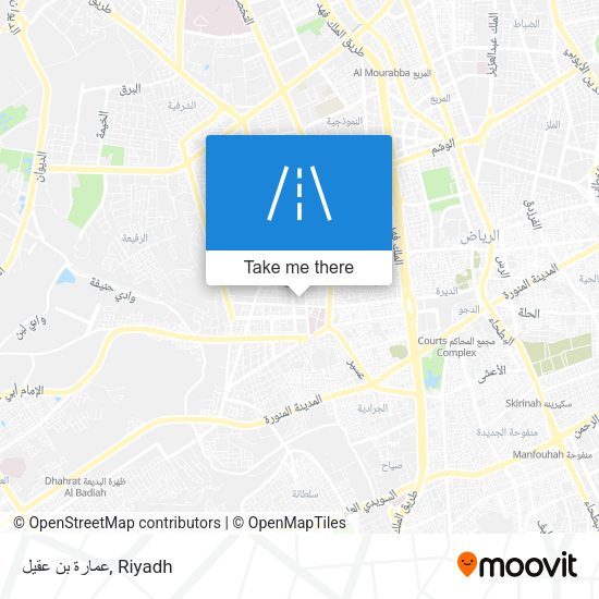 عمارة بن عقيل map