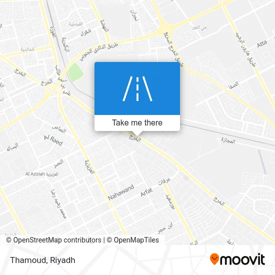 Thamoud map