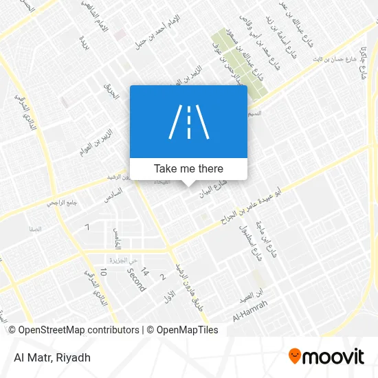 Al Matr map