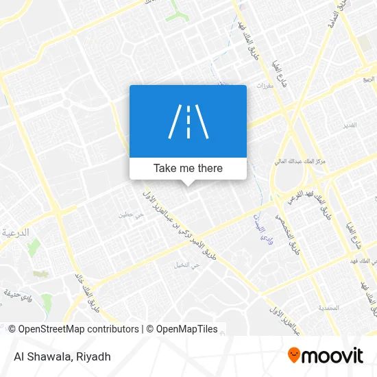 Al Shawala map