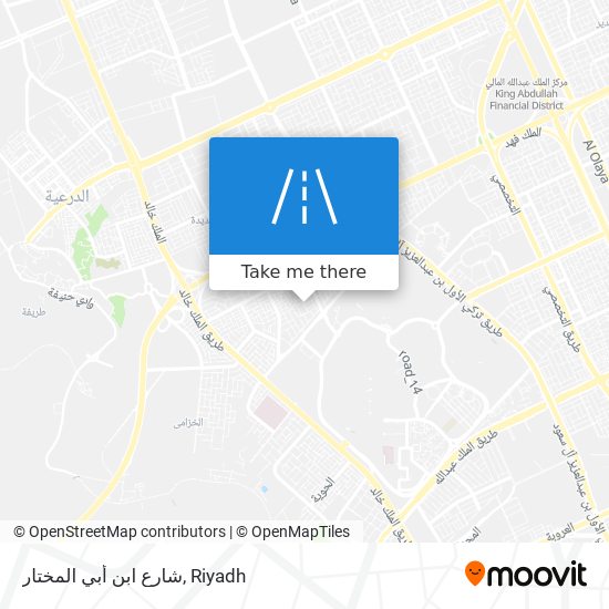 شارع ابن أبي المختار map