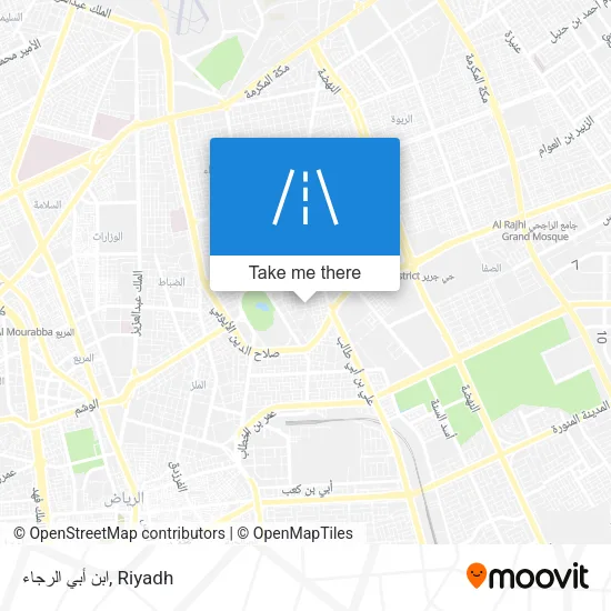 ابن أبي الرجاء map