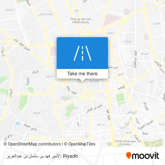 الأمير فهد بن سلمان بن عبدالعزيز map