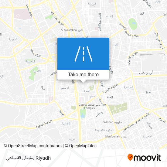 سليمان القضاعي map