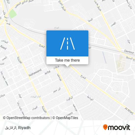 الزقازيق map
